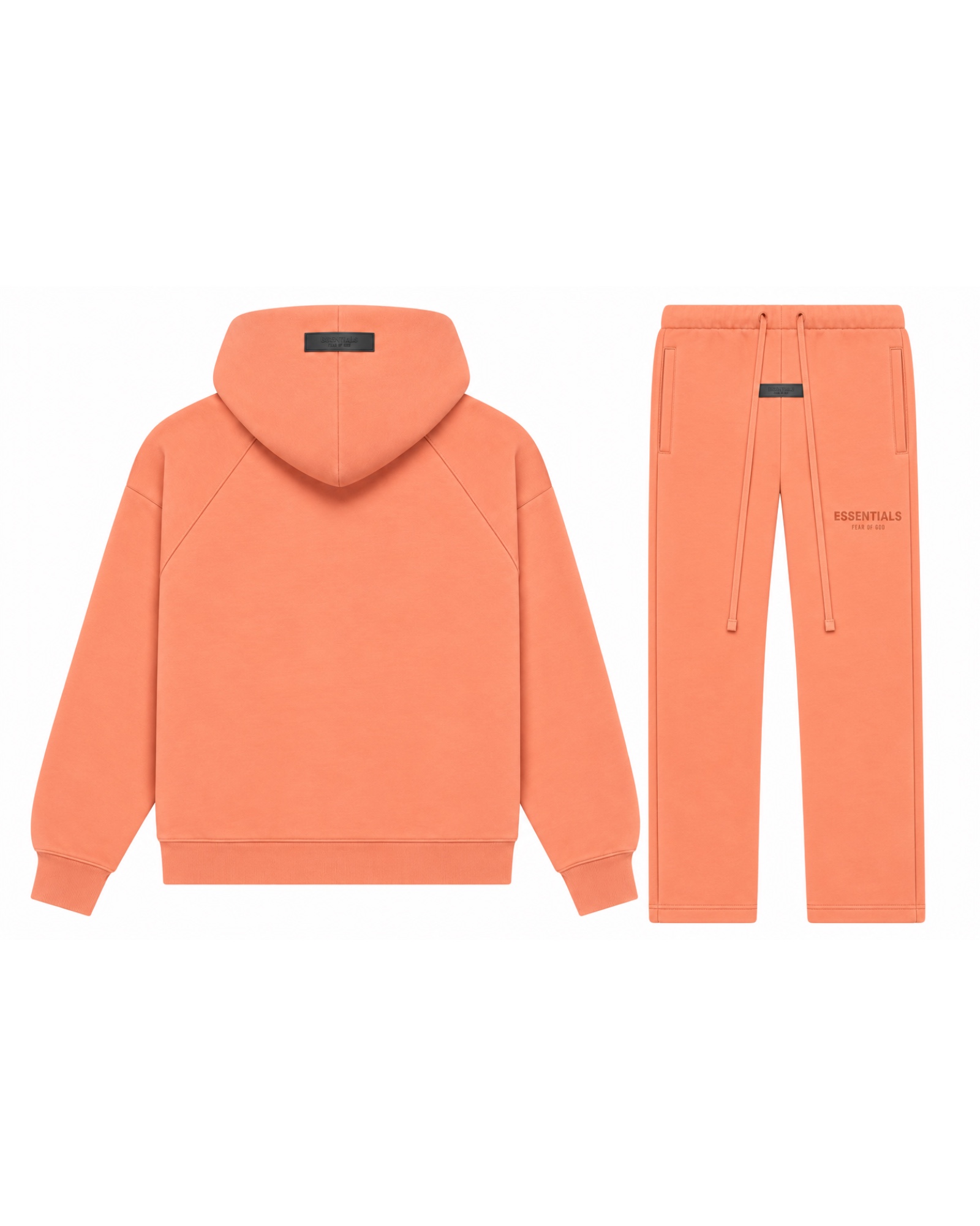 Fear of God Essentials Hoodie & Sweatpants Set – Coral