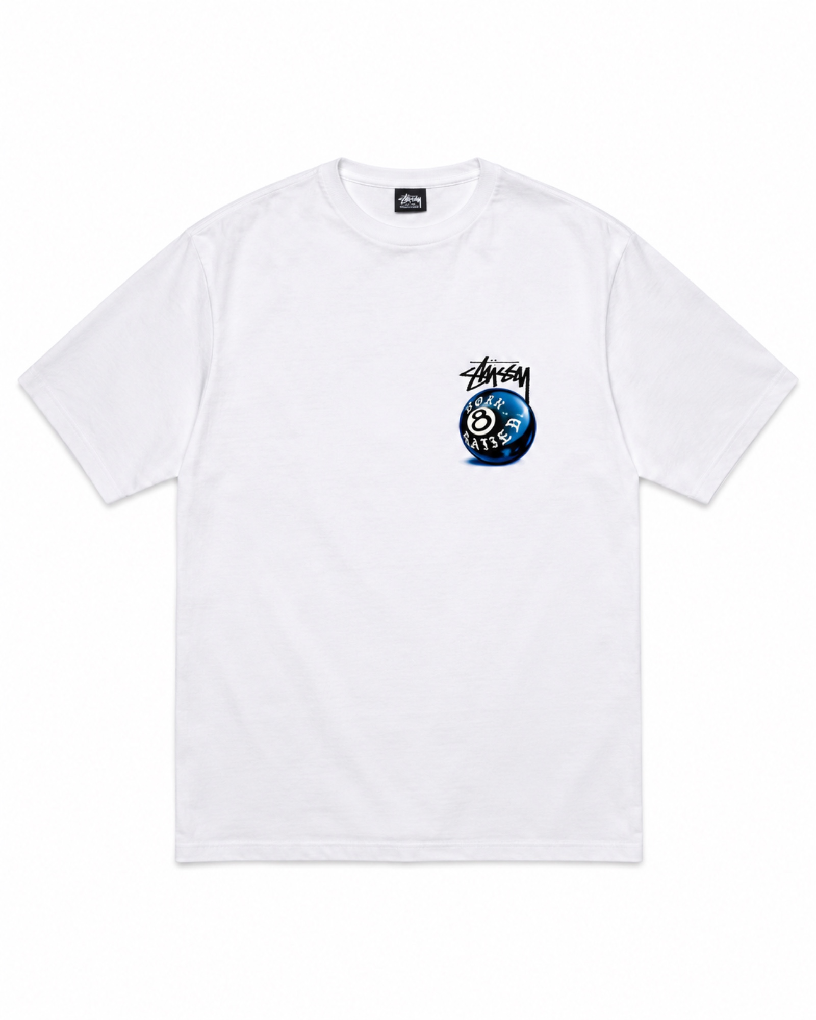 Stussy x Born X Raised 8 Ball Tee