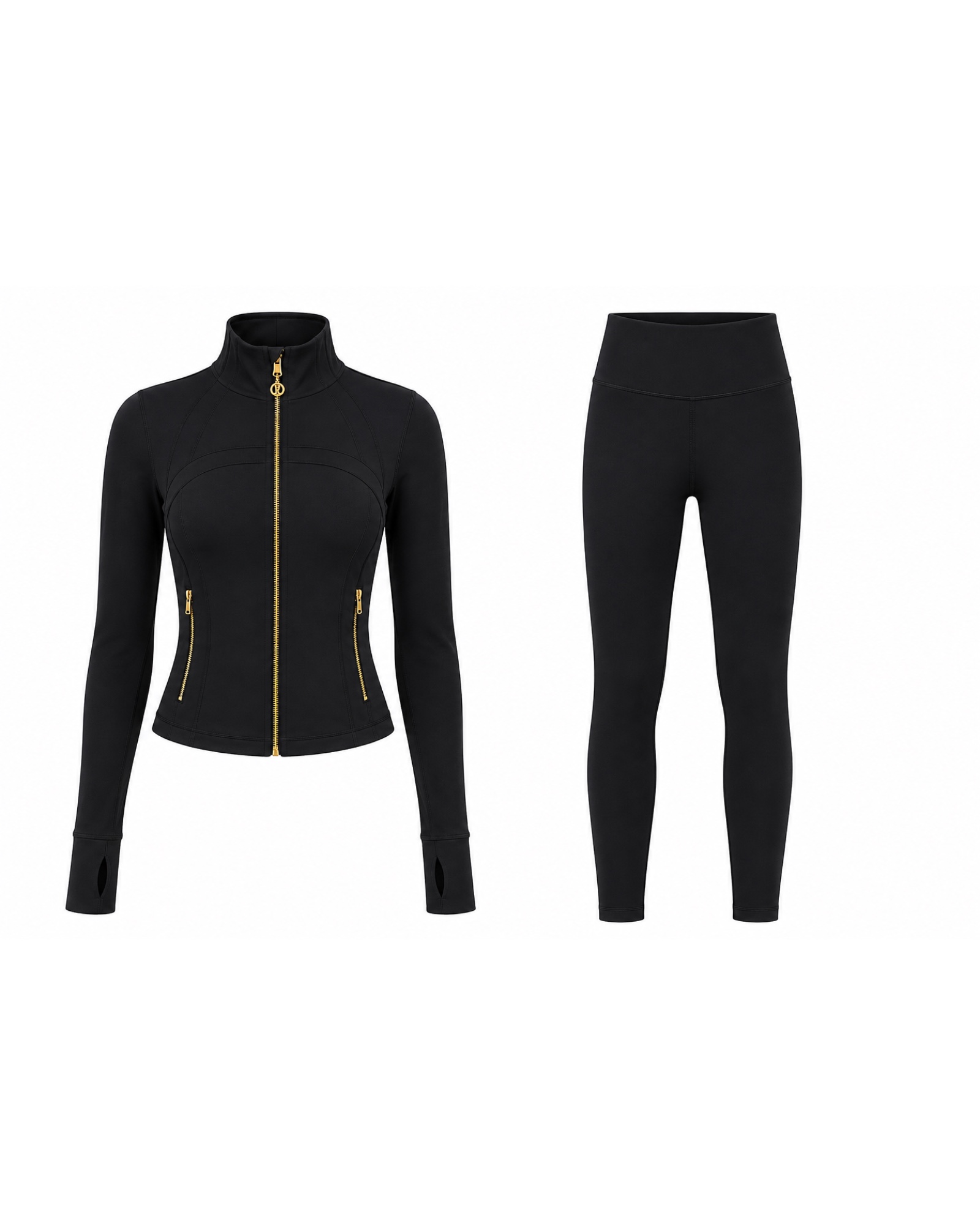 Lululemon Define Cropped Jacket & Leggings Set