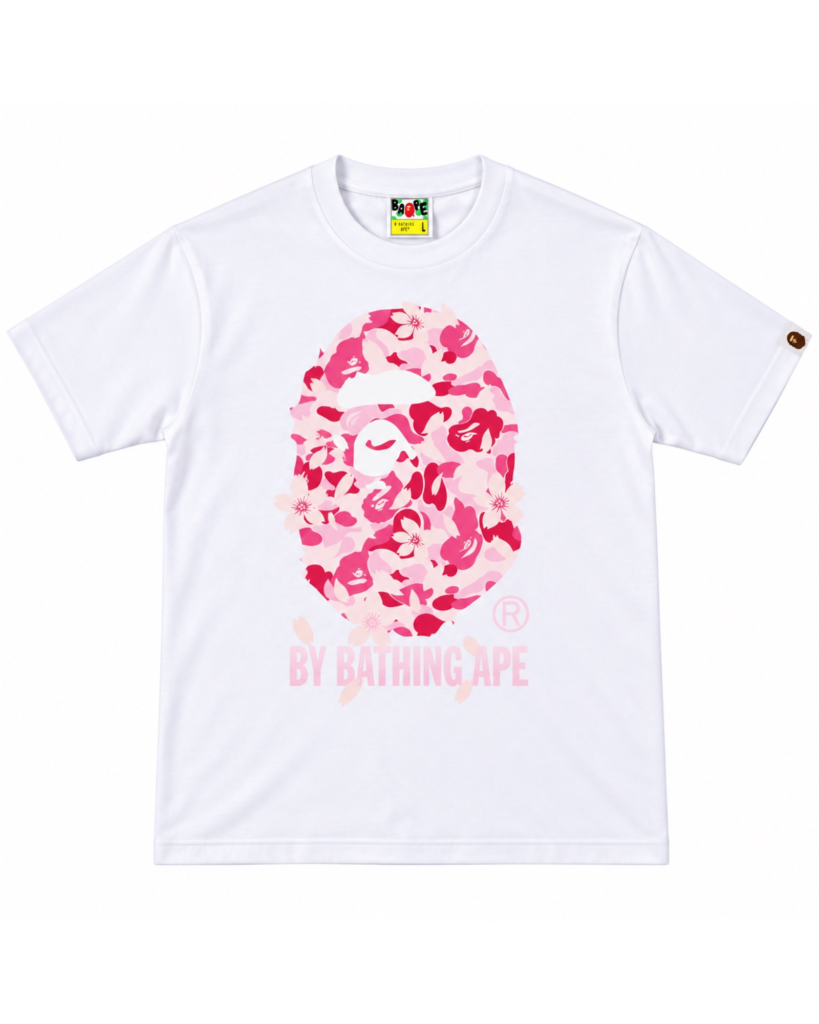 BAPE ABC Sakura Camo Tee