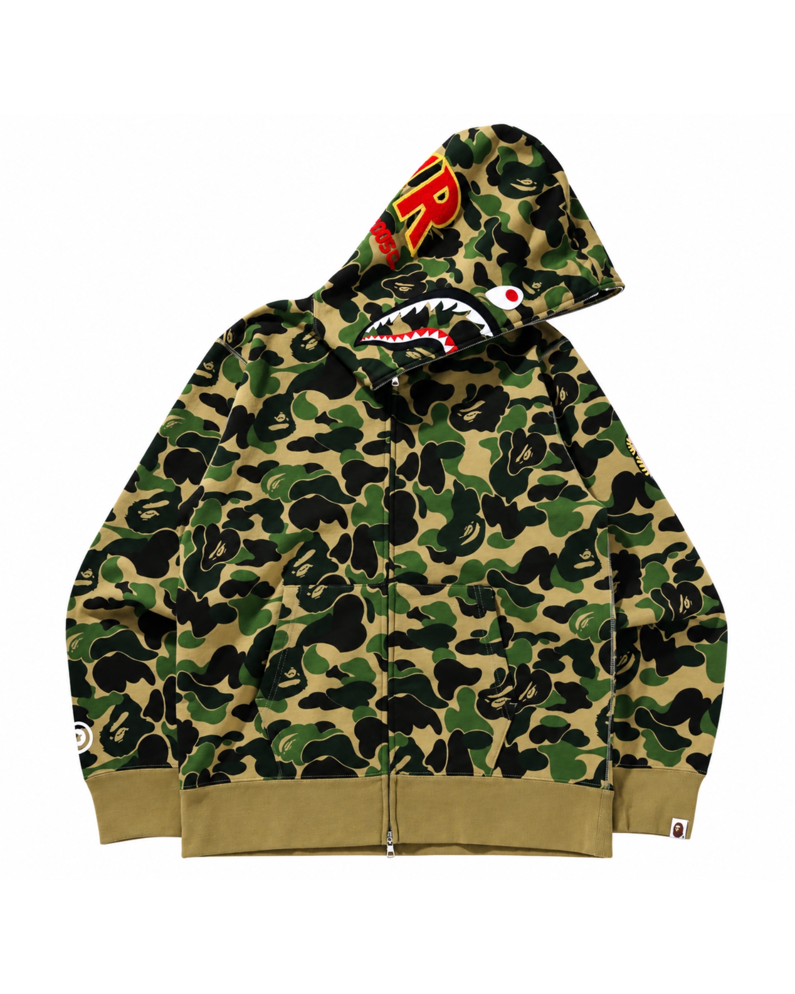 BAPE ABC Camo Shark Full Zip Hoodie