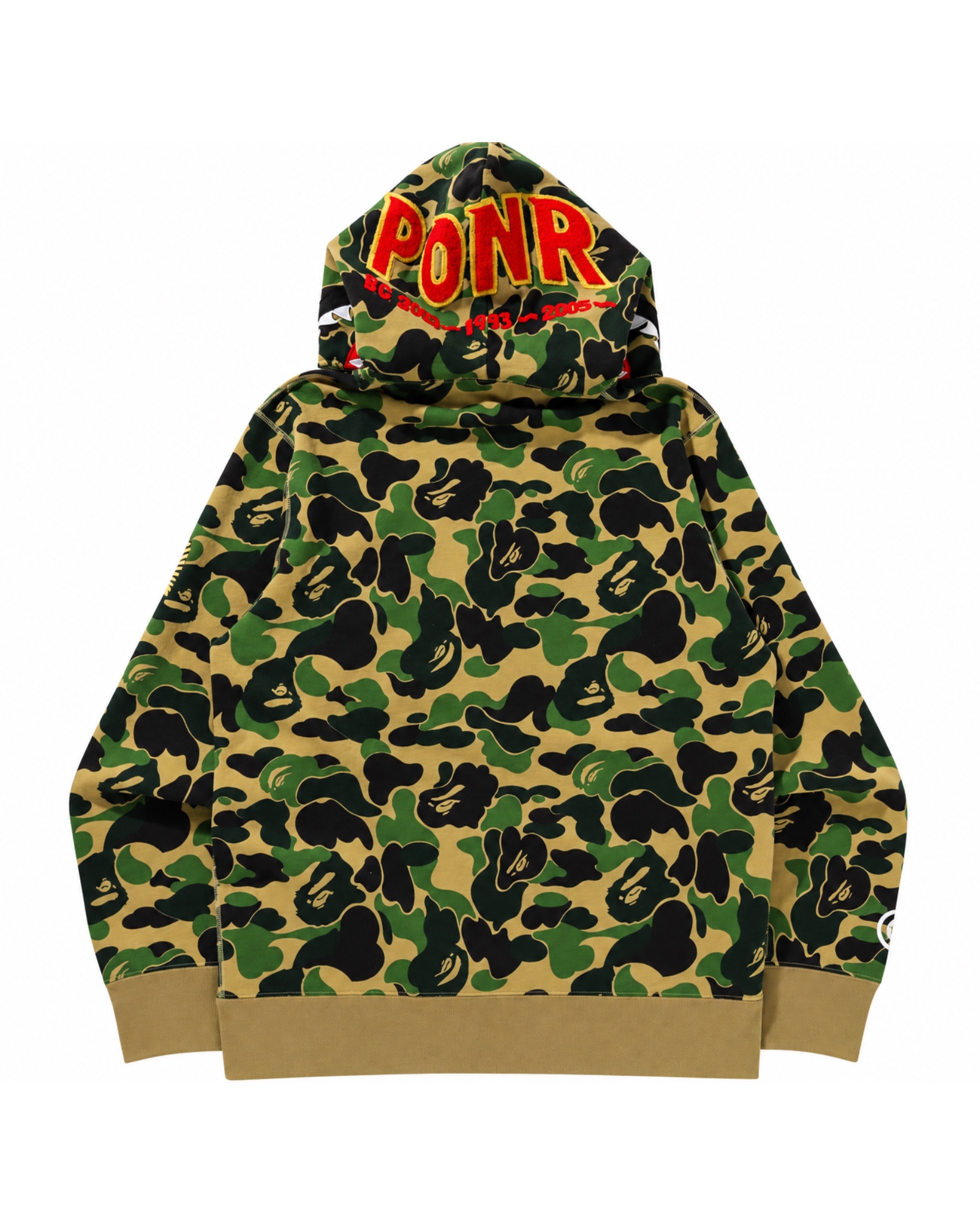 BAPE ABC Camo Shark Full Zip Hoodie