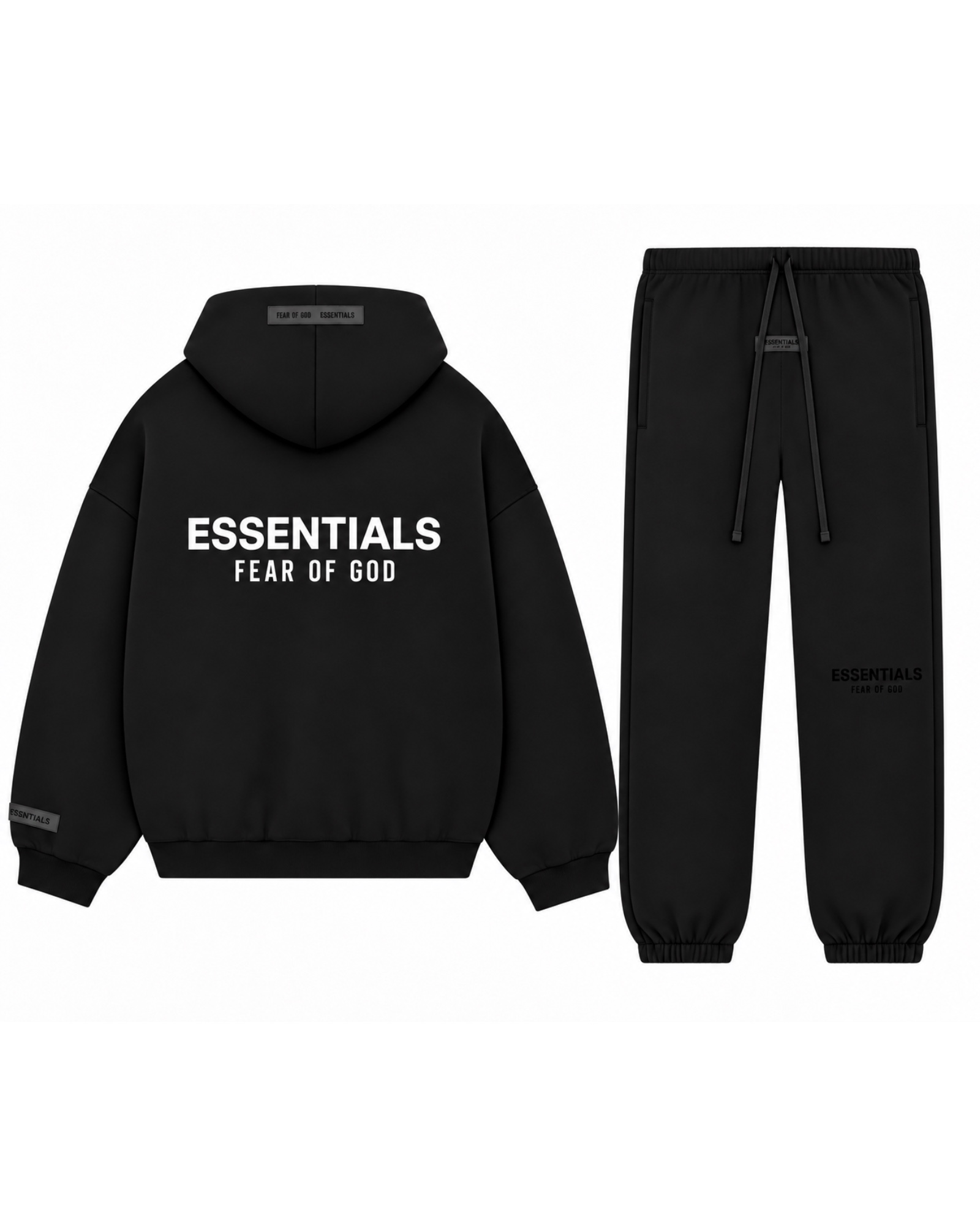 Fear Of God Essentials Classic Fit Fleece Hoodie & Sweatpants Set
