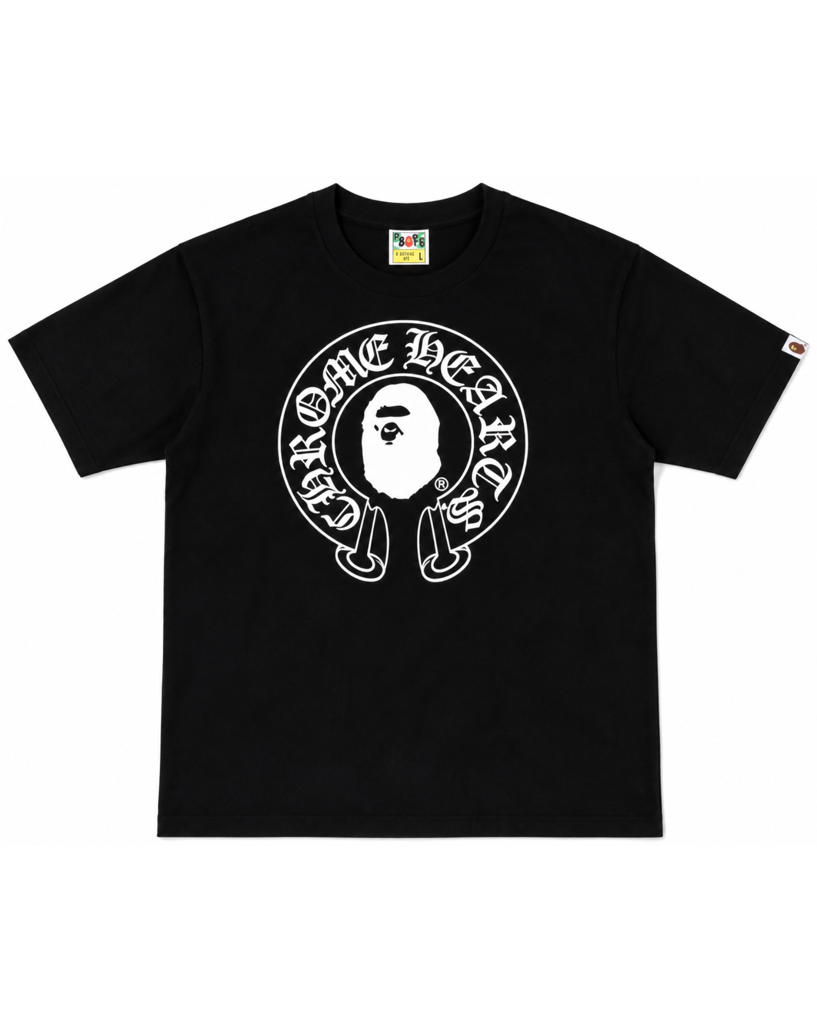 BAPE Chrome Hearts Ape Head Tee